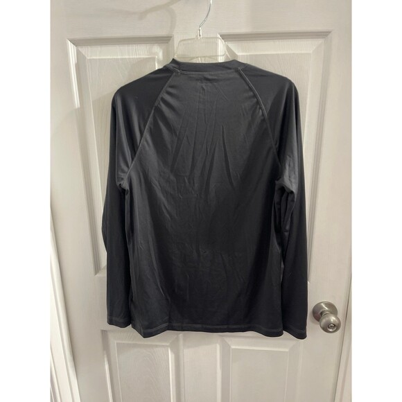 Amazon Essentials Men's Long-Sleeve Quick-Dry UPF 50 Swim Tee Size S Black - Picture 2 of 4